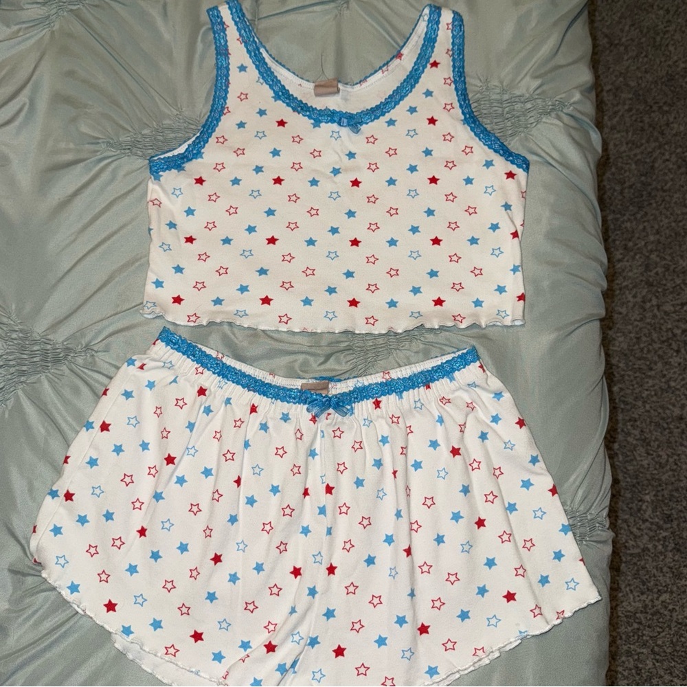 Star Tank Top and Shorts Set